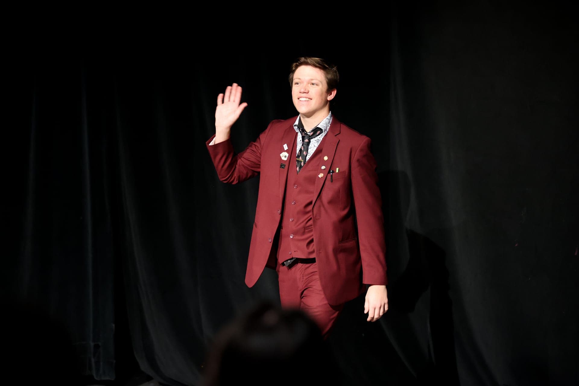 Geno Ploeger on stage